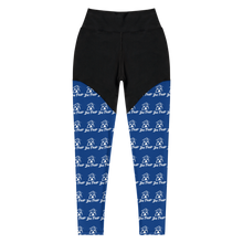 Load image into Gallery viewer, Da Sports Legging - Dark Cerulean
