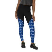 Load image into Gallery viewer, Da Sports Legging - Dark Cerulean
