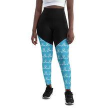 Load image into Gallery viewer, Da Sports Legging - Summer Sky
