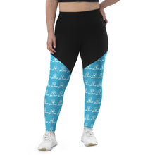 Load image into Gallery viewer, Da Sports Legging - Summer Sky
