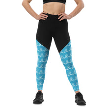 Load image into Gallery viewer, Da Sports Legging - Summer Sky
