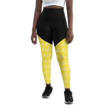 Load image into Gallery viewer, Da Sports Legging - Paris Daisy
