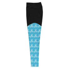 Load image into Gallery viewer, Da Sports Legging - Summer Sky
