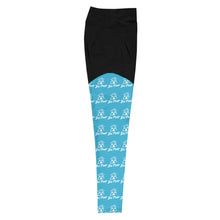 Load image into Gallery viewer, Da Sports Legging - Summer Sky
